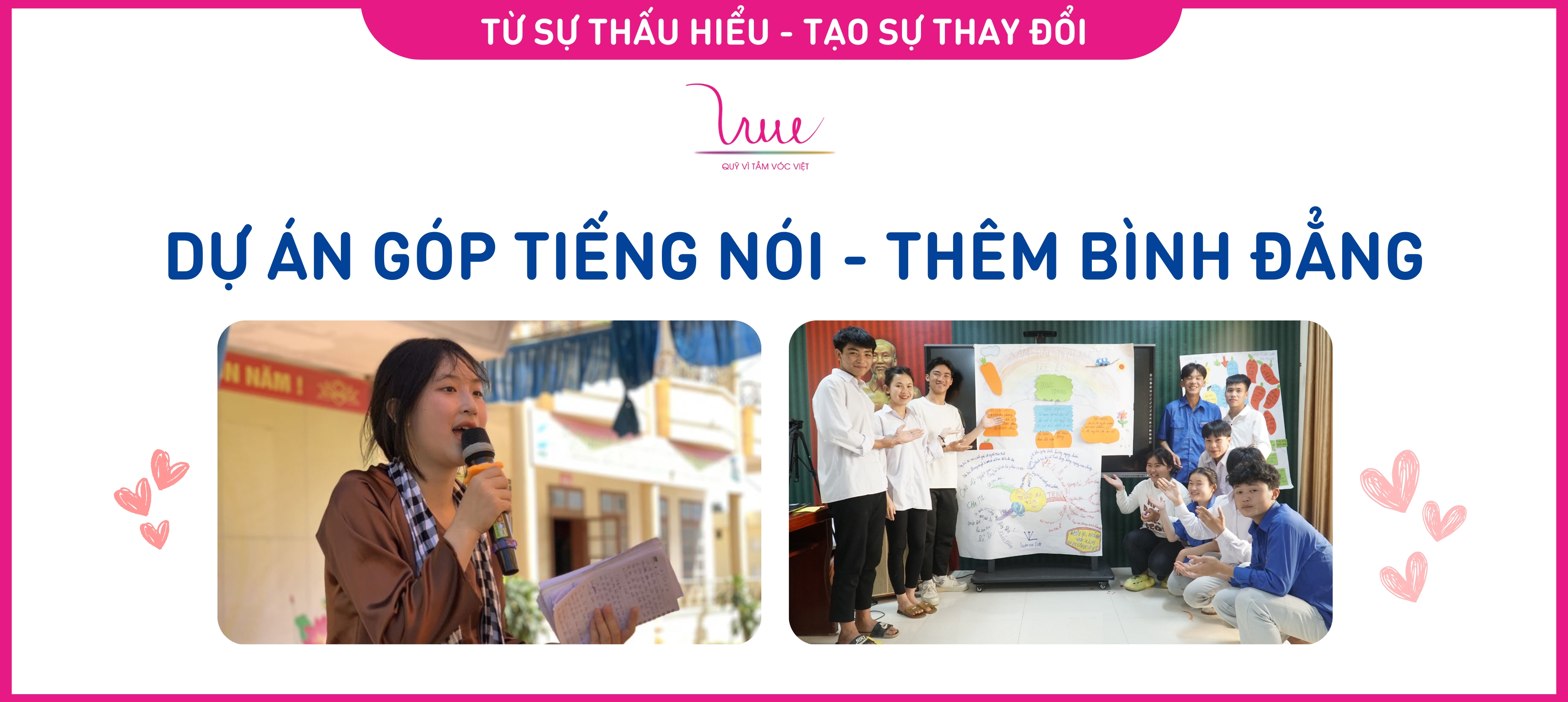 Góp tiếng nói - thêm bình đẳng